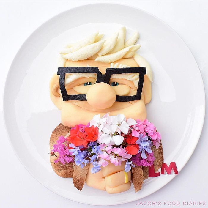 Sarapan Kreatif Berkarakter, Dari Smurf Hingga Spongebob